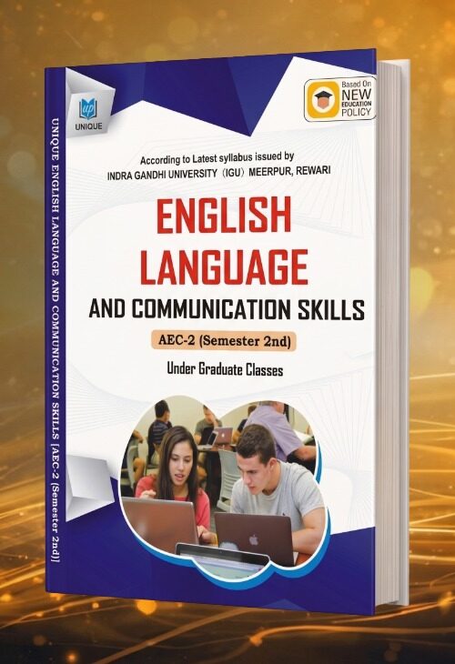 English Language and Communication Skills – AEC-2 (Semester 2nd) | IGU Meerpur | Unique Publication
