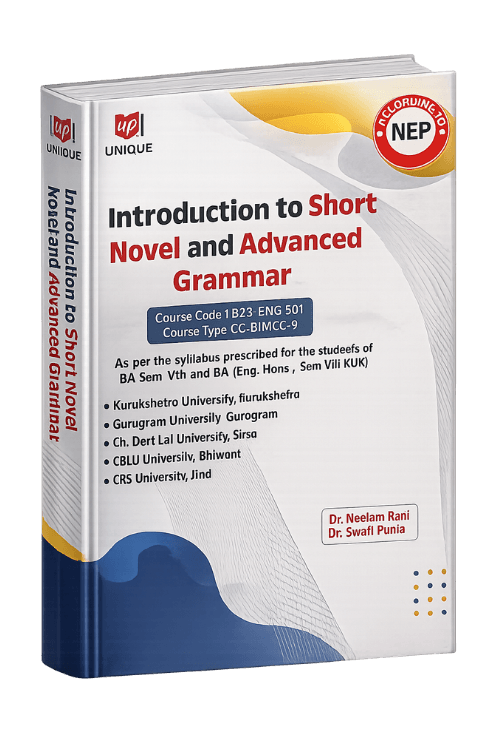 Introduction to Short Novel and Advanced Grammar