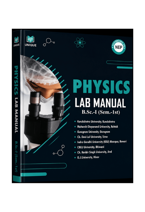 Physics Lab Manual – B.Sc. I (Semester I) | NEP Edition